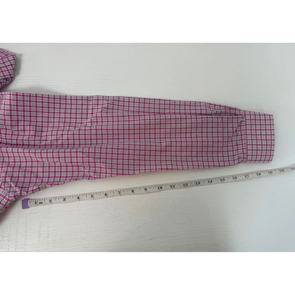 READ Ralph Lauren Mens Pony Pink Plaid Button Down Shirt Long Sleeve Top M - Picture 14 of 15